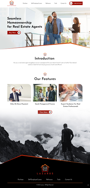 Landing Page Design by pb for this project | Design: #31954076