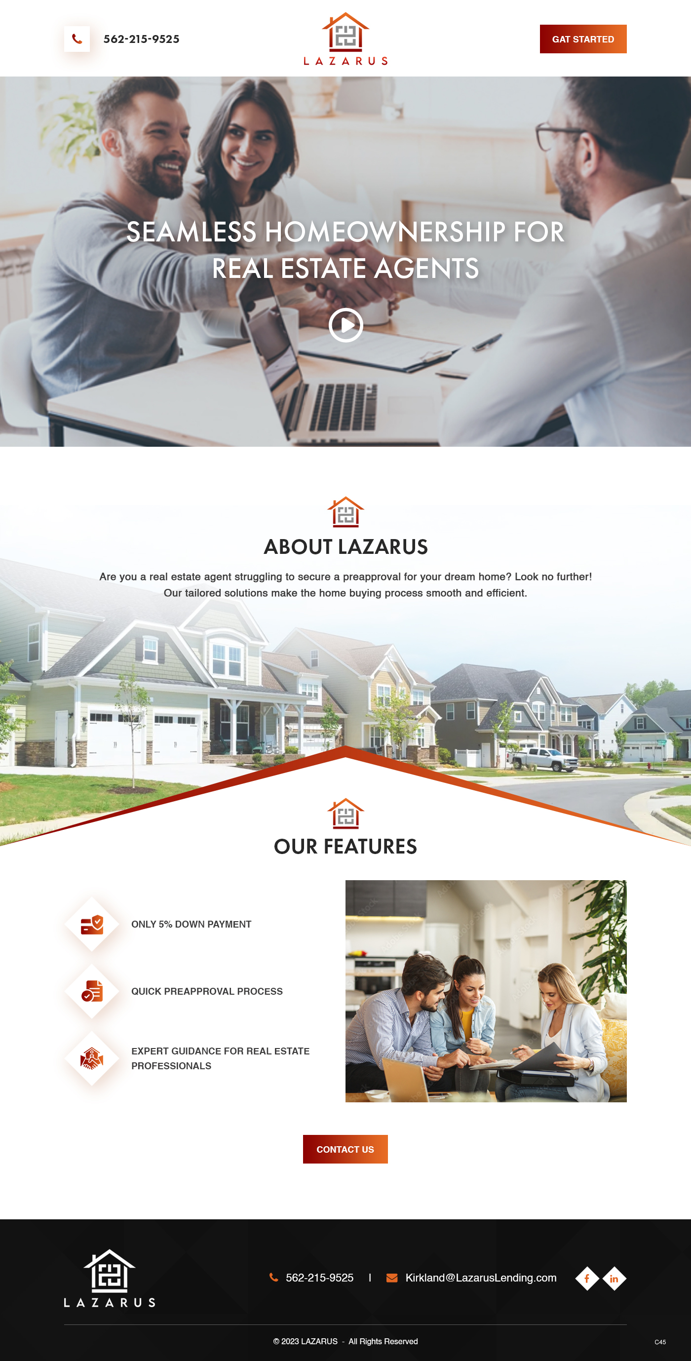 Landing Page Design by pb for this project | Design #31954077