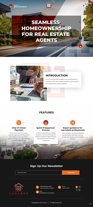 Landing Page Design by pb for this project | Design: #31954082