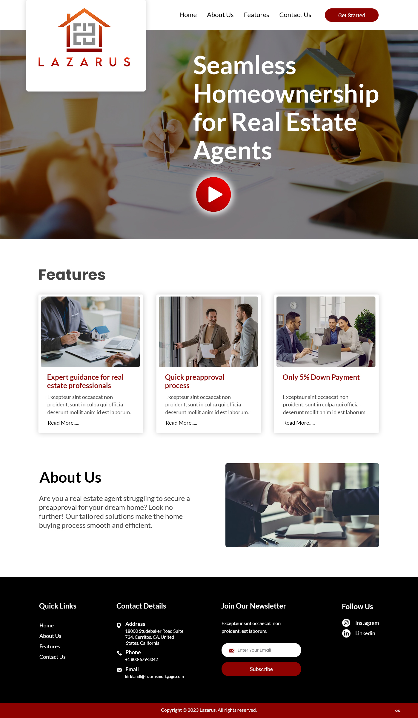 Landing Page Design by pb for this project | Design #31954089