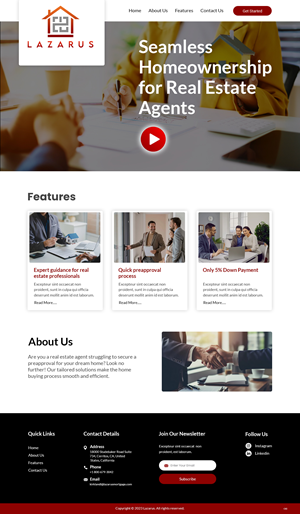 Landing Page Design by pb for this project | Design: #31954089