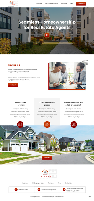 Landing Page Design by pb for this project | Design: #31954093