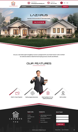 Landing Page Design by pb for this project | Design: #31954097