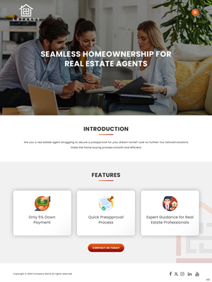 Landing Page Design by pb for this project | Design: #31954103