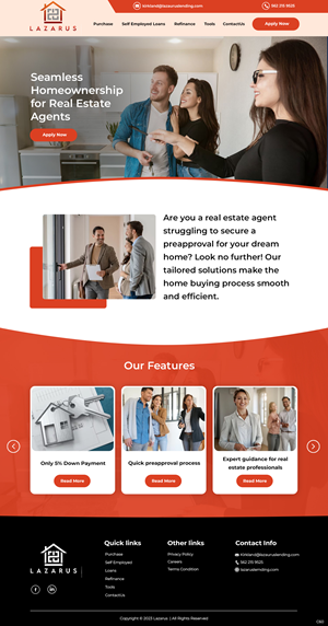 Landing Page Design by pb for this project | Design: #31961227