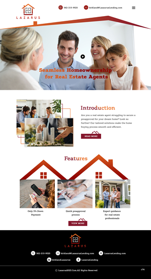 Landing Page Design by pb for this project | Design: #31961228