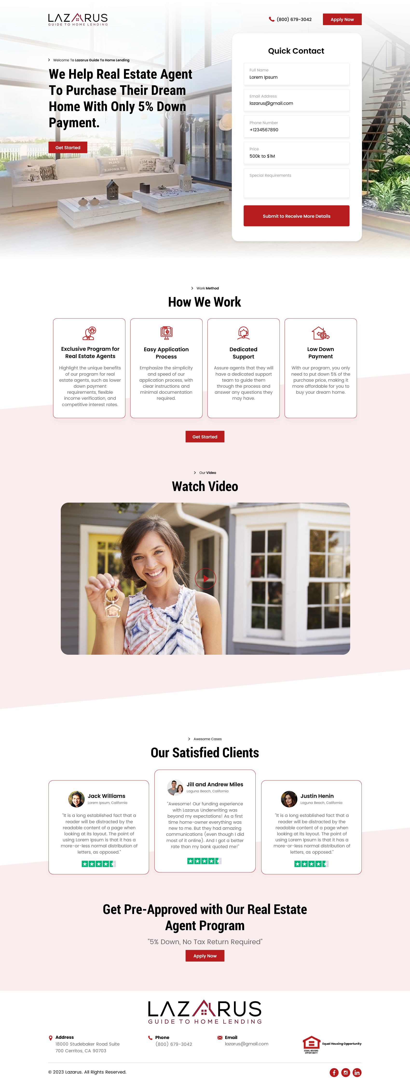 Landing Page Design by Sbss for this project | Design #31967199