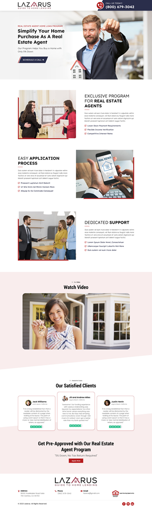 Landing Page Design by Sbss for this project | Design: #31967976