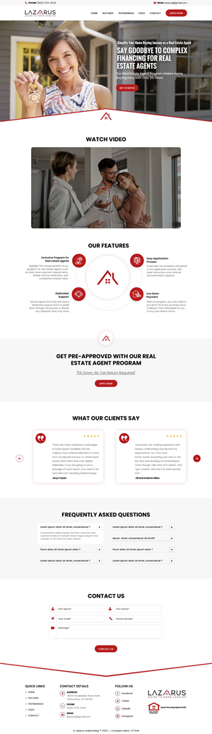 Landing Page Design by Sbss for this project | Design: #31973349
