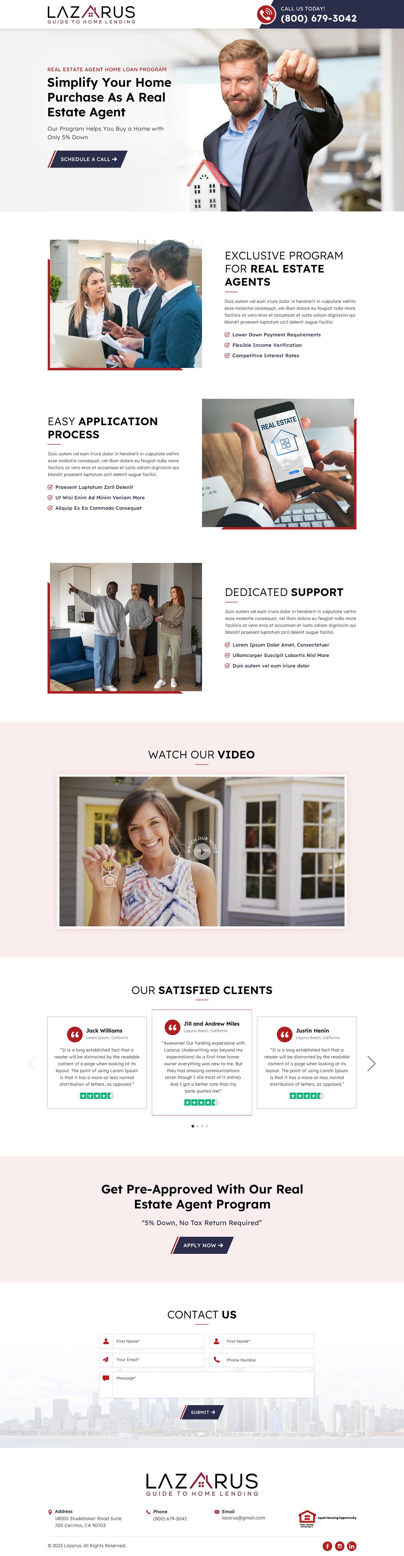 Landing Page Design by Sbss for this project | Design #31974524