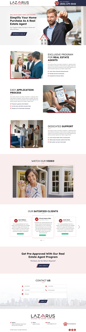 Landing Page Design by Sbss for this project | Design: #31974524