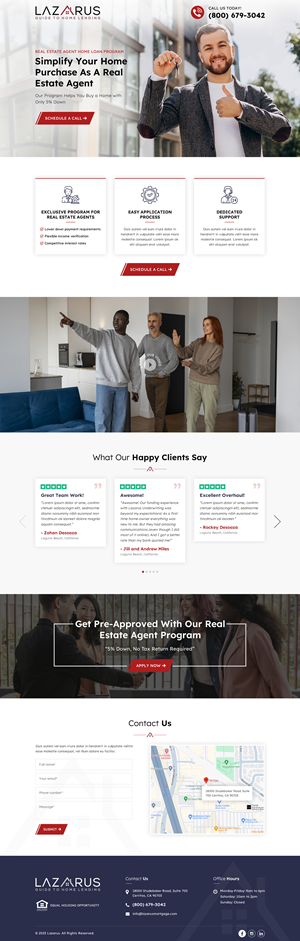 Landing Page Design by Sbss for this project | Design: #31975699