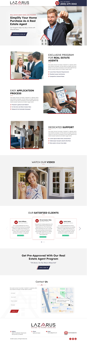 Landing Page Design by Sbss for this project | Design: #31982523