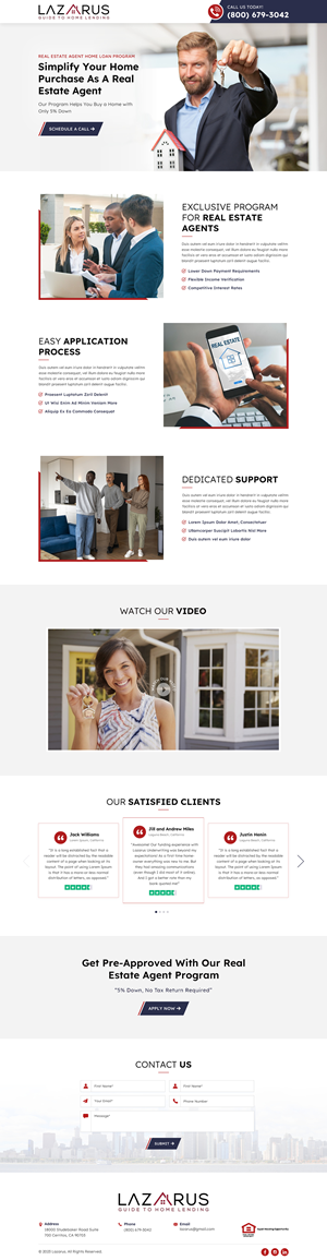 Landing Page Design by Sbss for this project | Design: #31982524