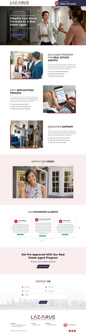 Landing Page Design by Sbss for this project | Design: #32008576