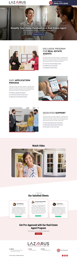 Landing Page Design by Sbss for this project | Design: #32008580