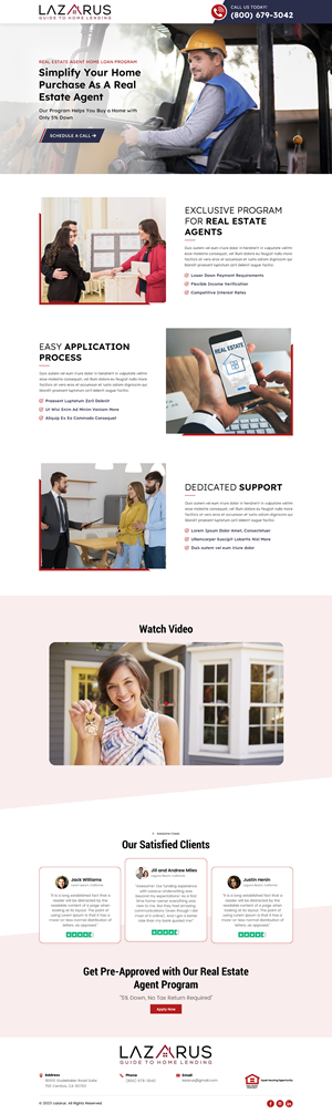 Landing Page Design by Sbss for this project | Design: #32008581