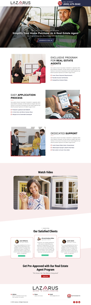 Landing Page Design by Sbss for this project | Design: #32008582
