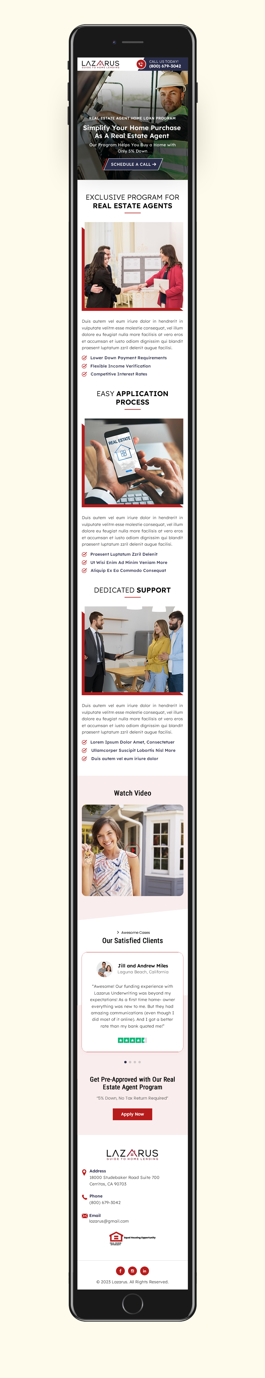 Landing Page Design by Sbss for this project | Design #32059903