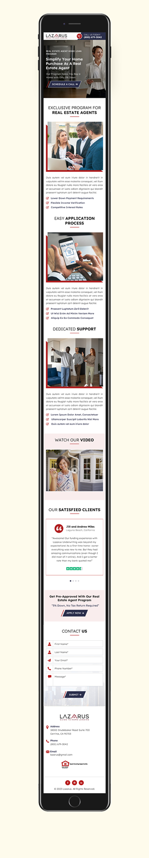 Landing Page Design by Sbss for this project | Design: #32059904