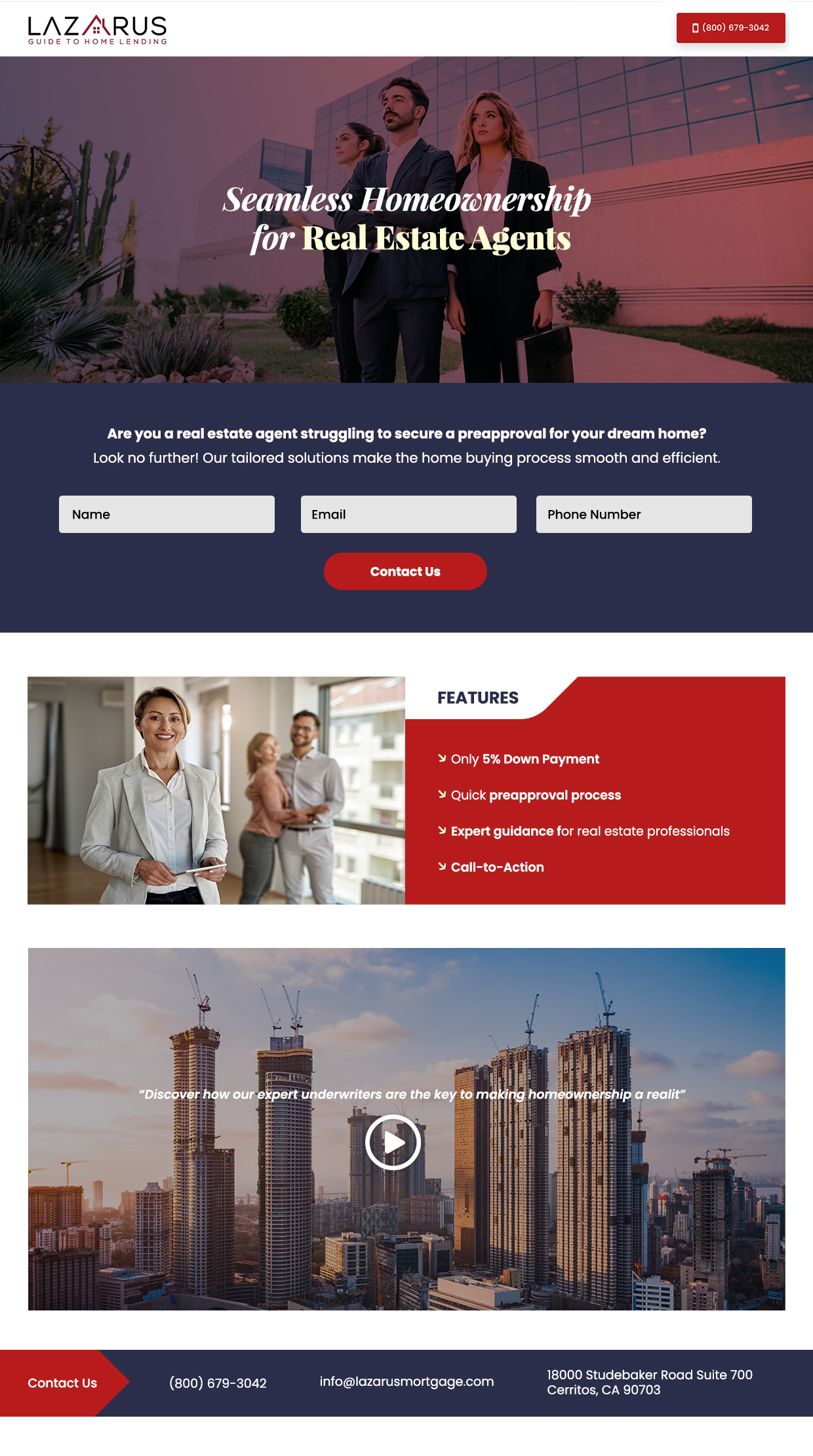 Landing Page Design by Amit Prakash for this project | Design #31945455