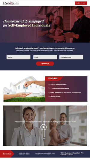 Landing Page Design by Amit Prakash for this project | Design: #31945518
