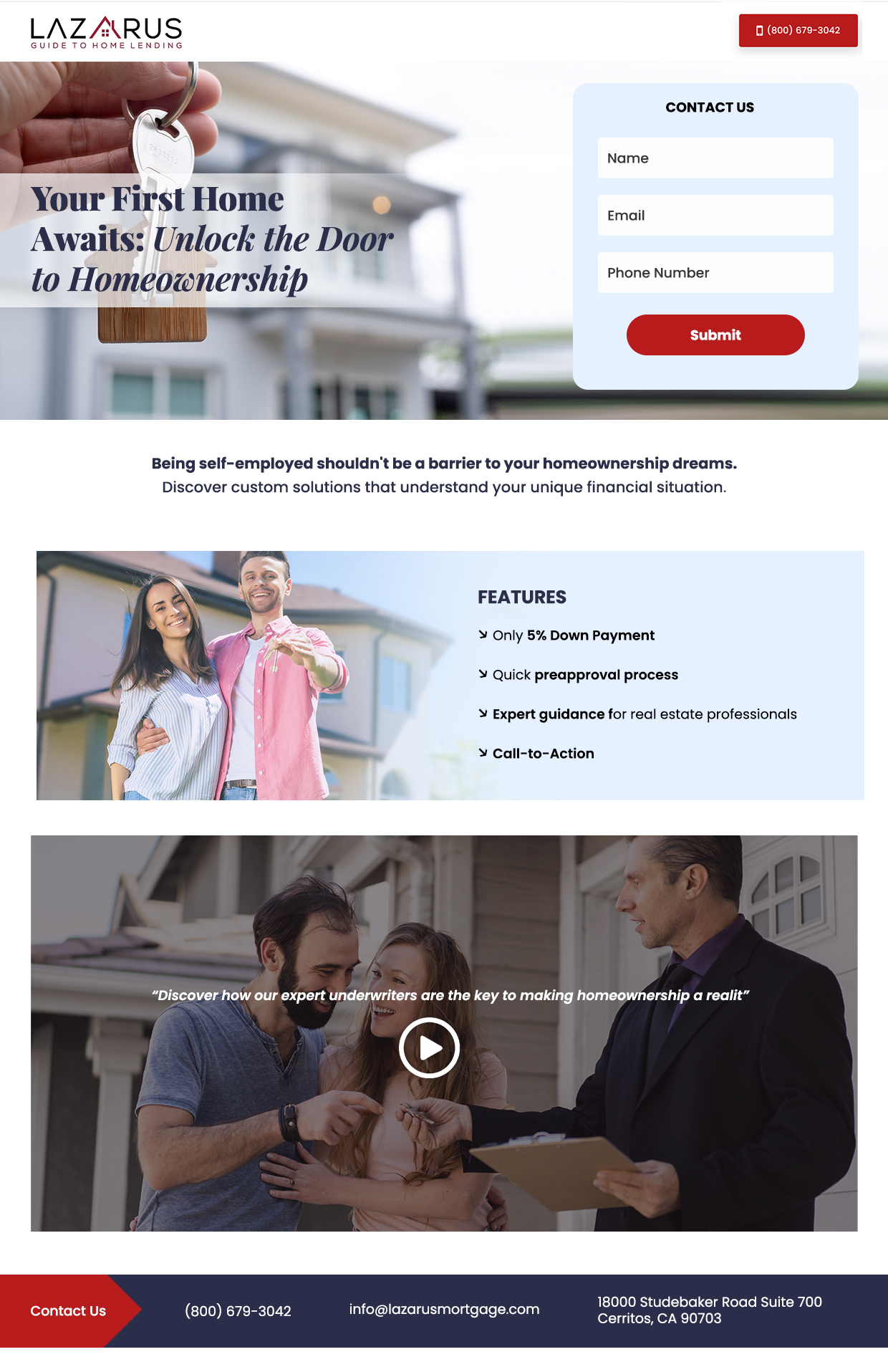 Landing Page Design by Amit Prakash for this project | Design #31975368