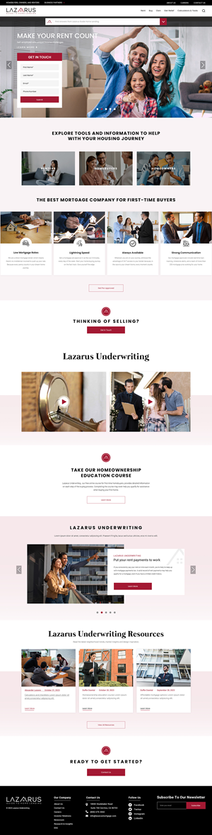 Landing Page Design by creative.bugs for this project | Design: #31965738