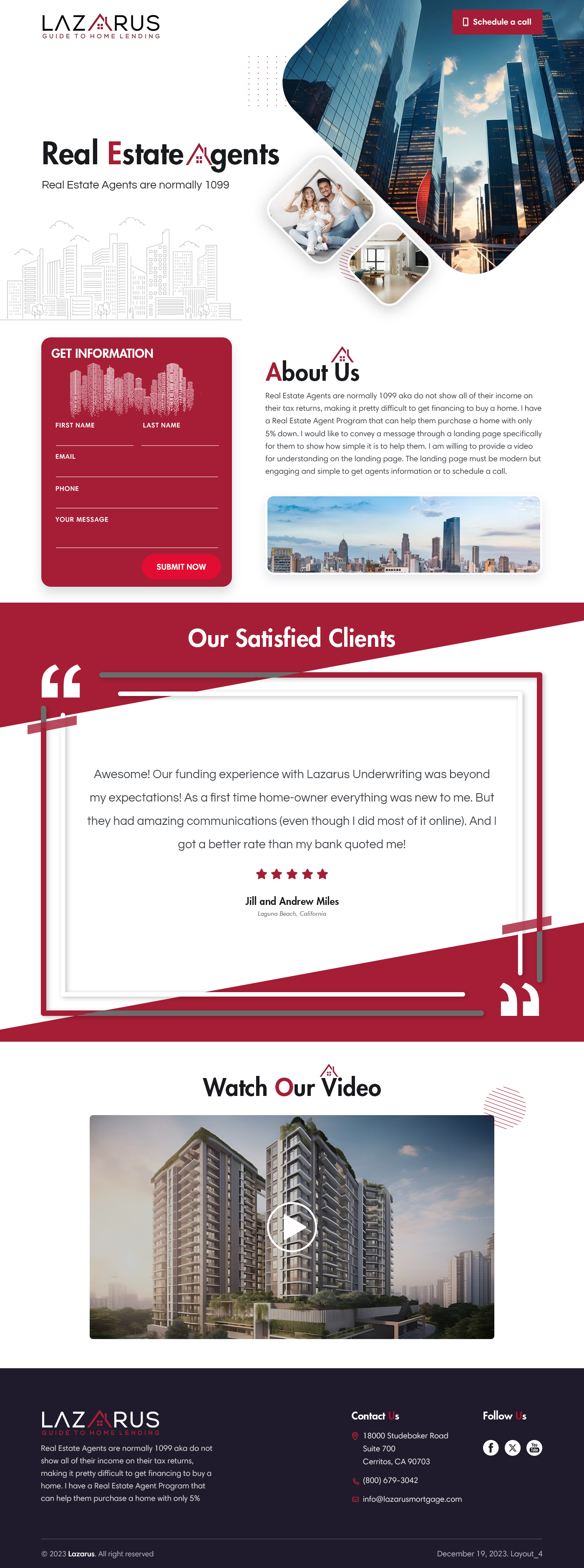 Landing Page Design by sai.designer87 for this project | Design #31961043