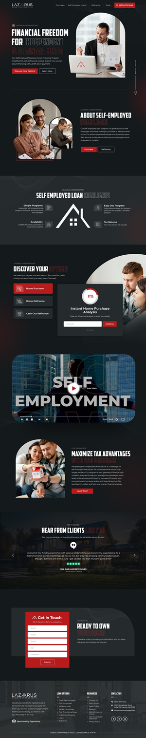 Diseño de Página de Aterrizaje por nzdesigners para este proyecto | Diseño: #31980557