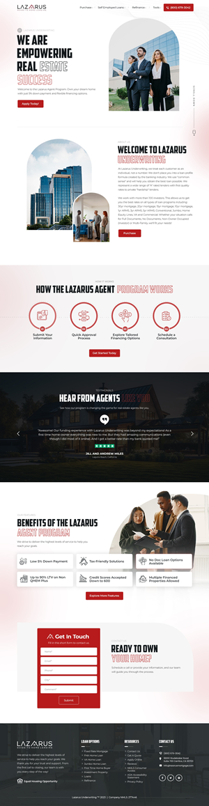 Diseño de Página de Aterrizaje por nzdesigners para este proyecto | Diseño: #31980566
