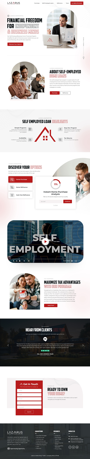 Diseño de Página de Aterrizaje por nzdesigners para este proyecto | Diseño: #31980568