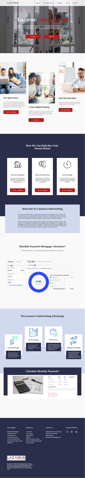 Landing Page Design by Taufik H for this project | Design #31967909