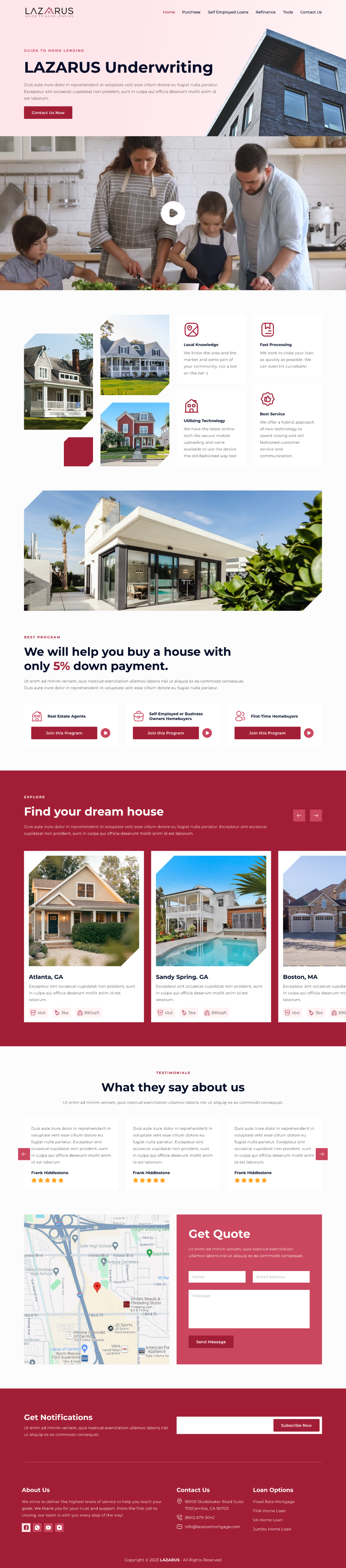 Landing Page Design by Taufik H for this project | Design #31967979