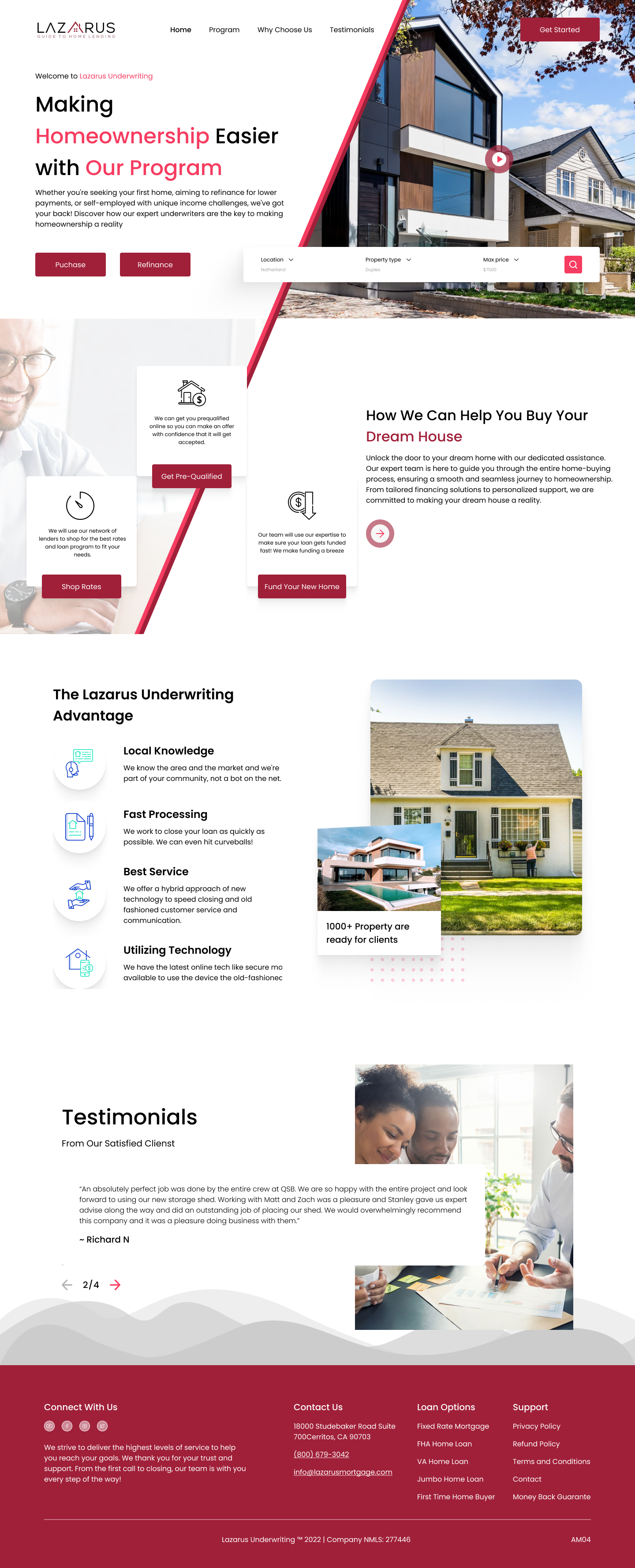 Landing Page Design by Taufik H for this project | Design #31975783