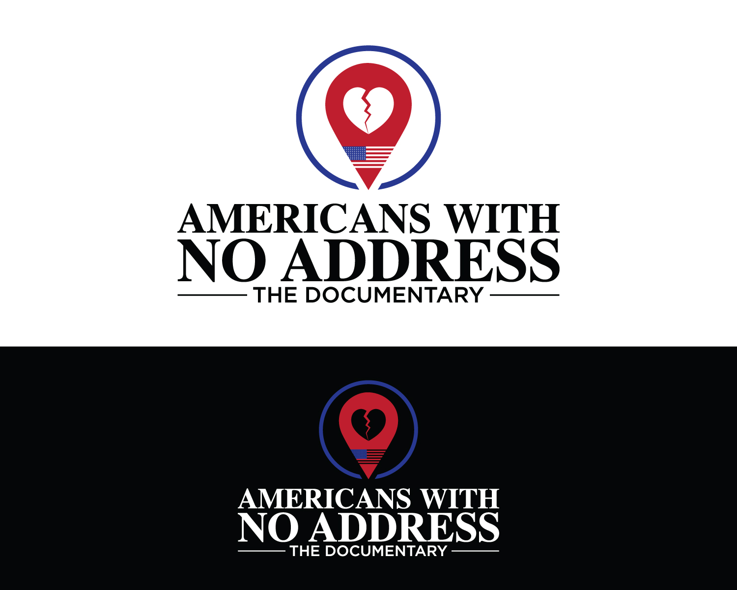 Logo Design by Box Graphic for Americans With No Address | Design #31954484