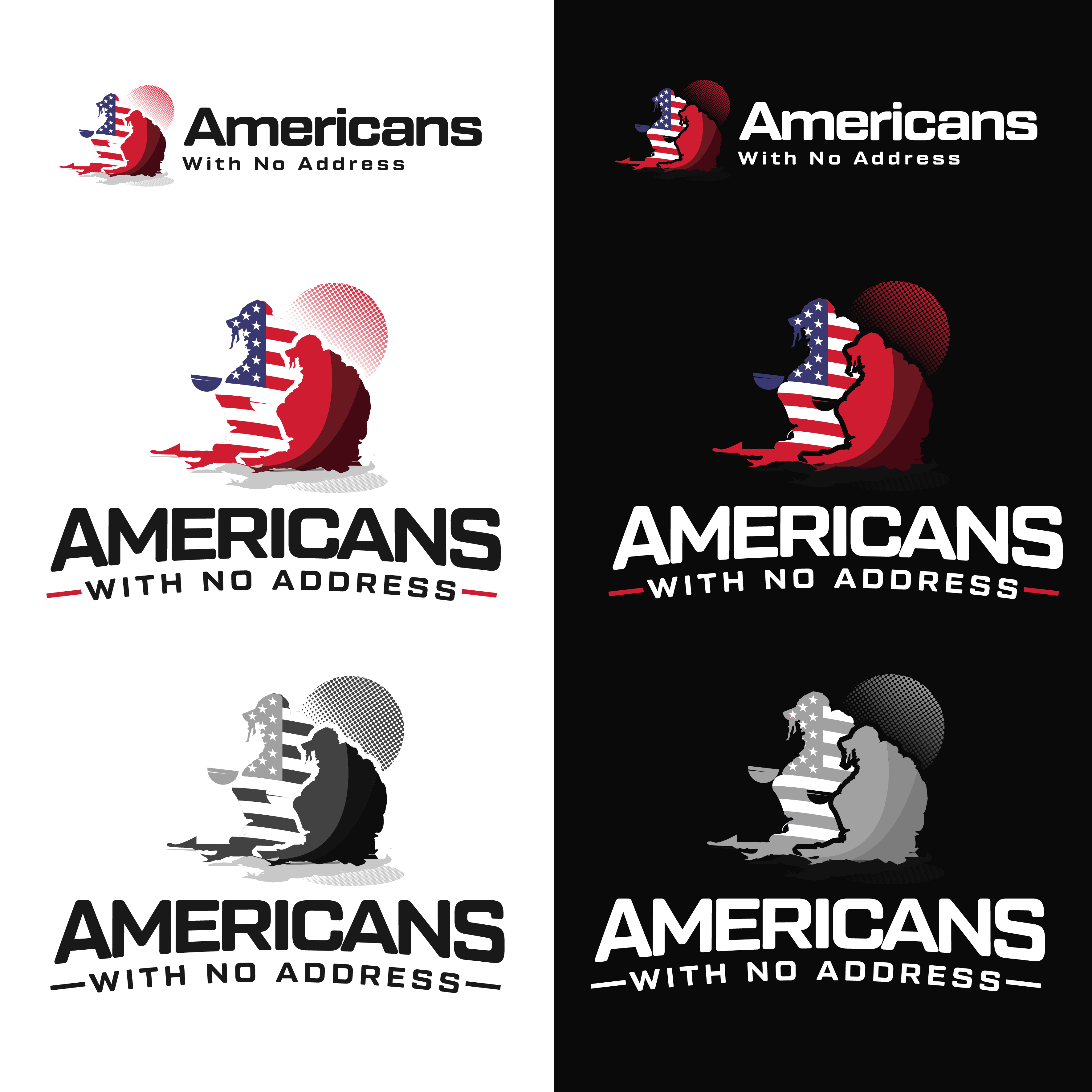 Logo-Design von AbrinaDesign für Americans With No Address | Design #31950711