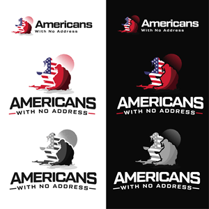 Logo Design by AbrinaDesign for Americans With No Address | Design: #31950711