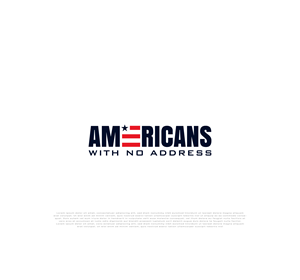 Logo Design by mehedi.h for Americans With No Address | Design: #31950537