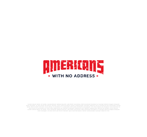 Logo Design by mehedi.h for Americans With No Address | Design: #31950990