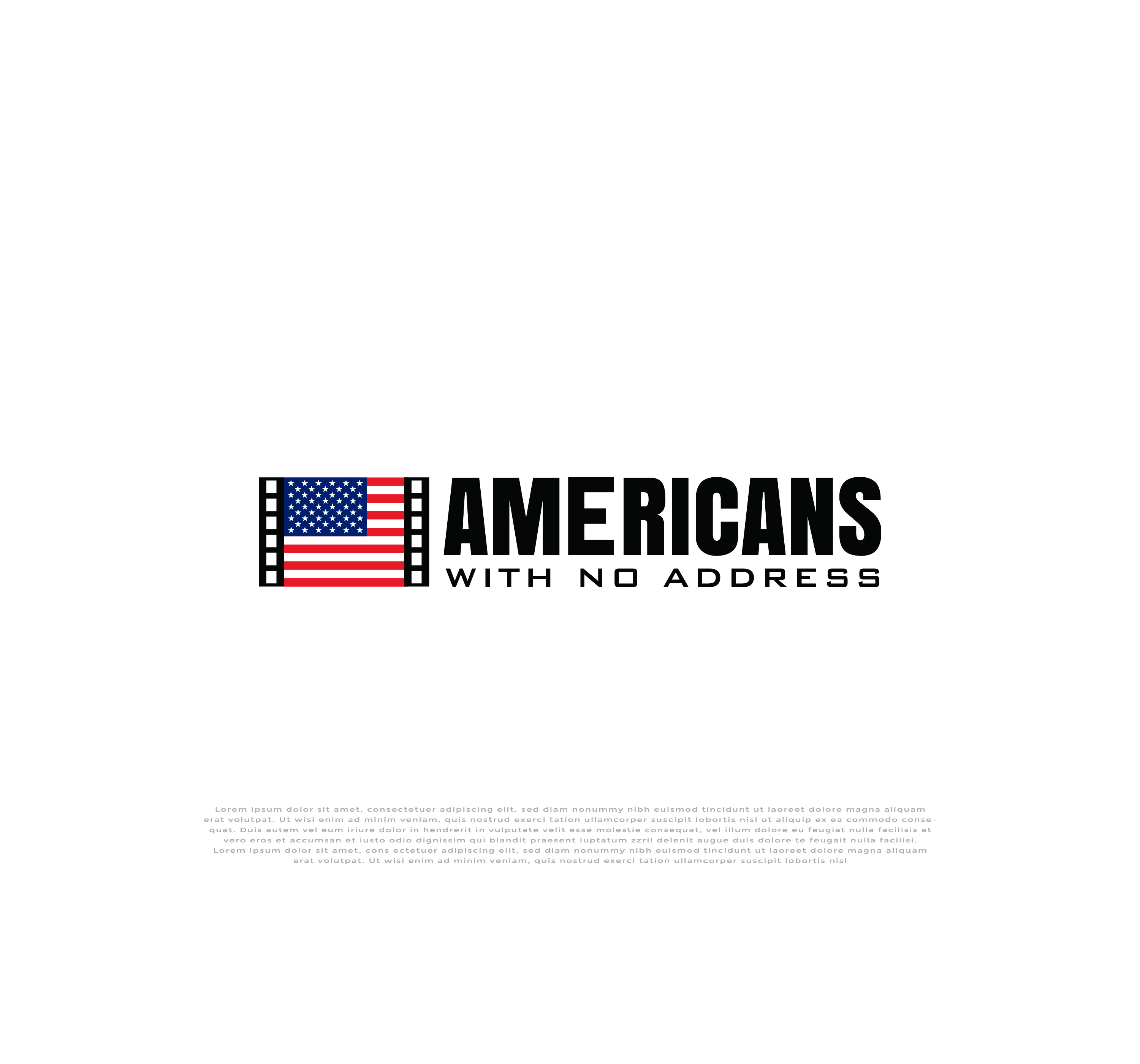 Logo-Design von mehedi.h für Americans With No Address | Design #31975607