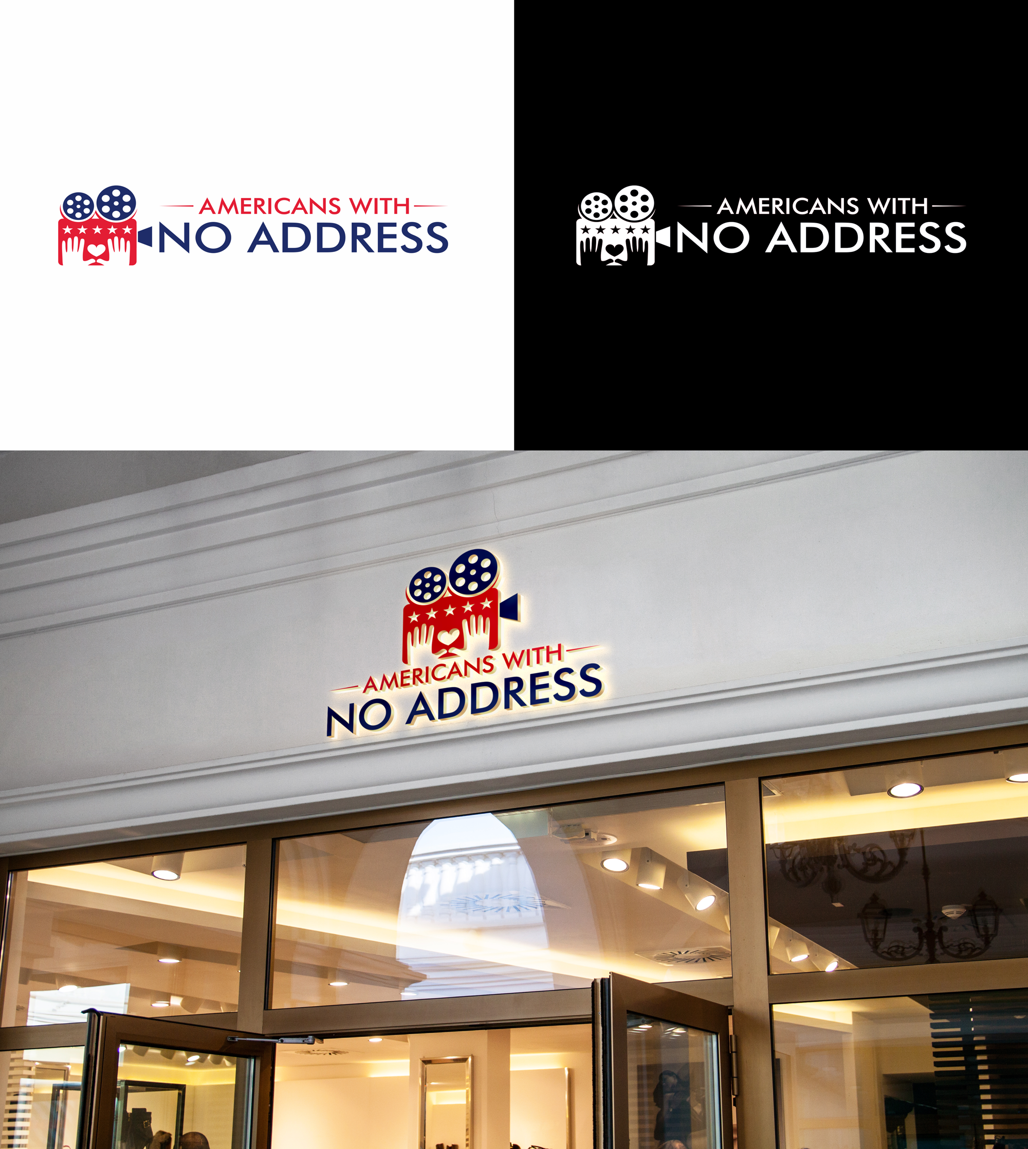 Design de Logo par RA-bica pour Americans With No Address | Design #31959665