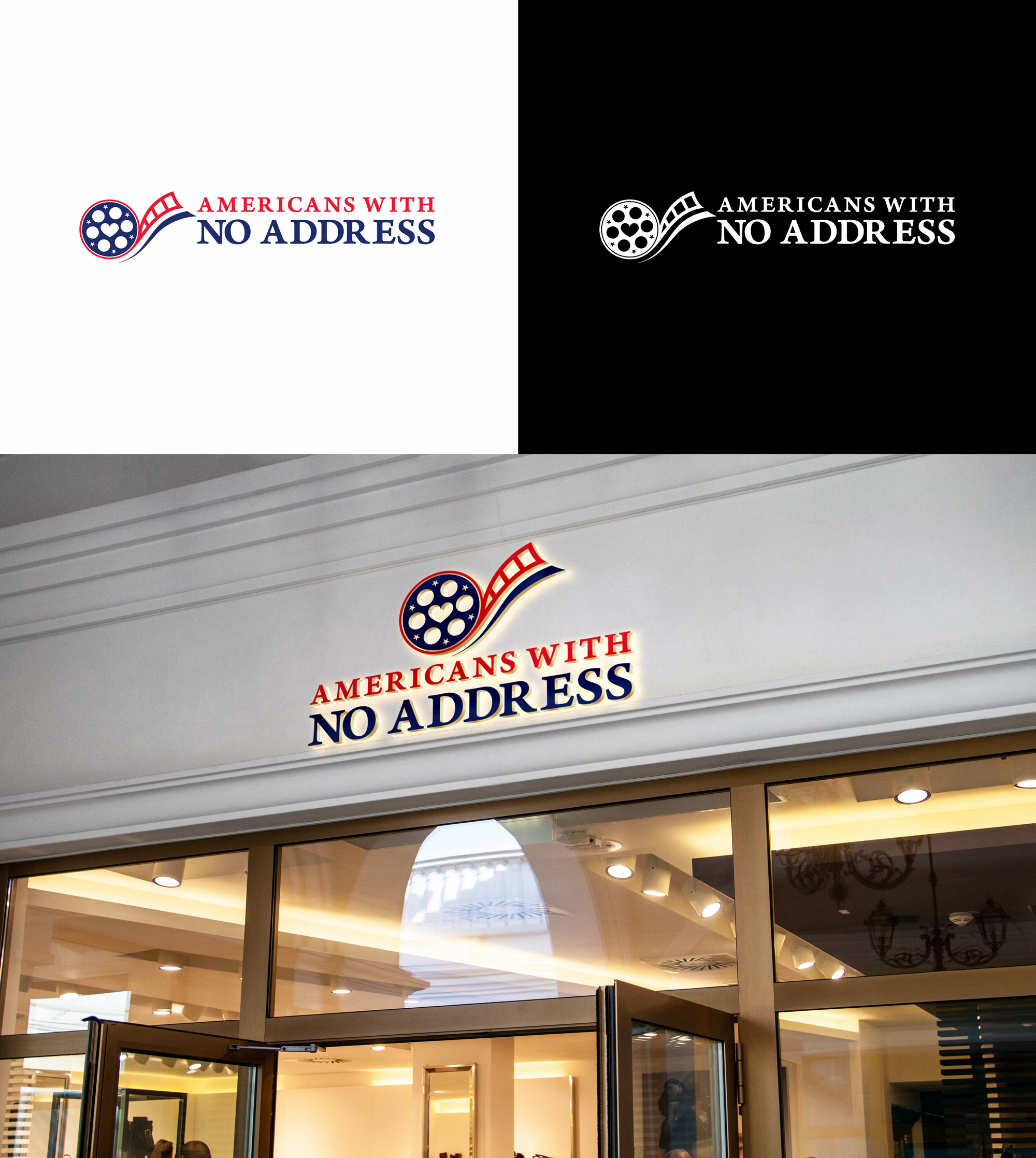 Design de Logo par RA-bica pour Americans With No Address | Design #31959667