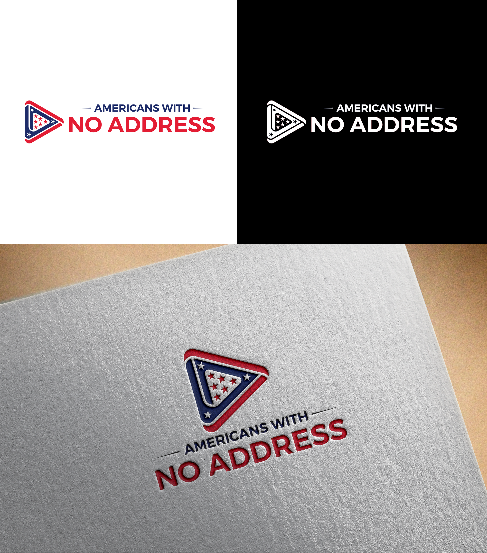 Design de Logo par RA-bica pour Americans With No Address | Design #31959668