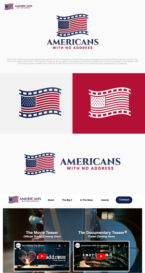 Logo Design by AHNAF_S for Americans With No Address | Design: #31950318