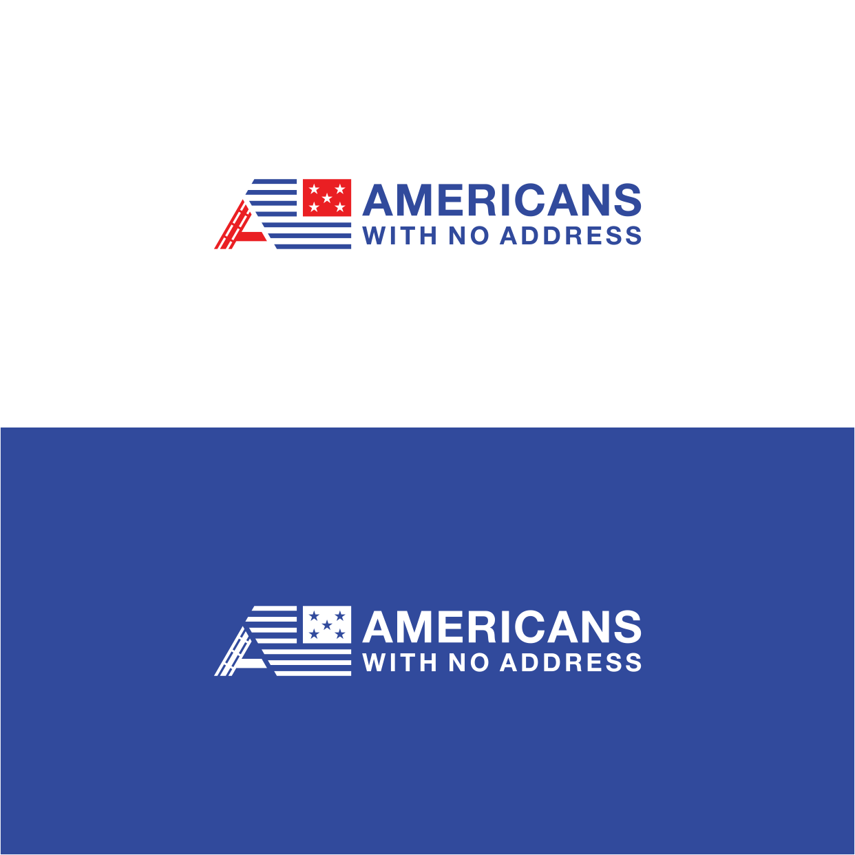 Logo Design by Kaze56 for Americans With No Address | Design #31951204