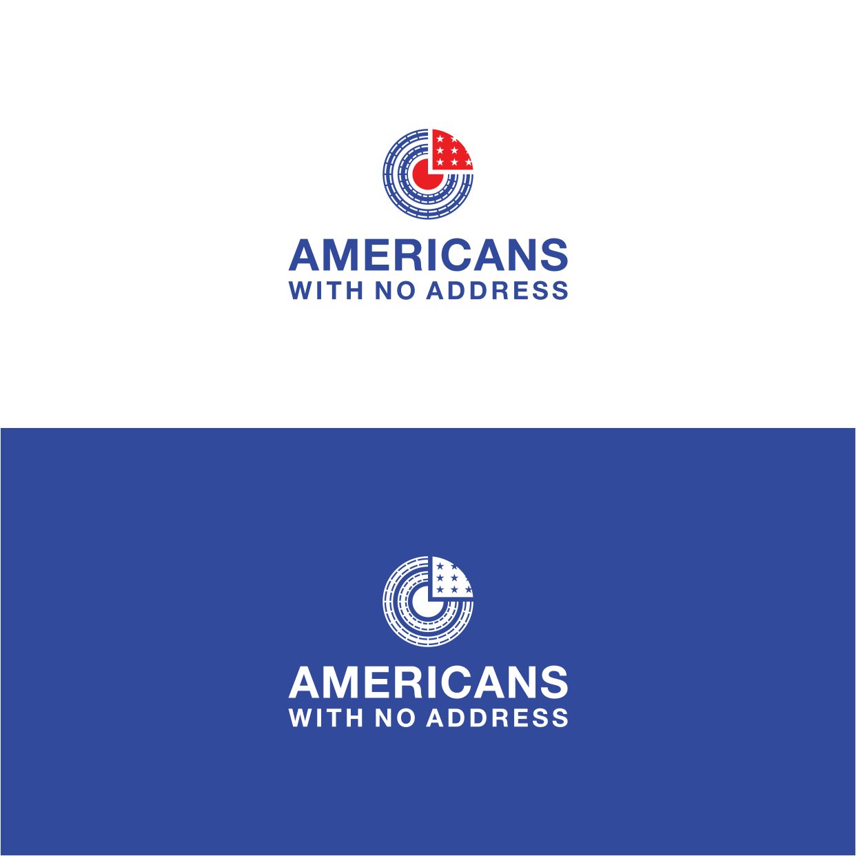 Logo Design by Kaze56 for Americans With No Address | Design #31951285