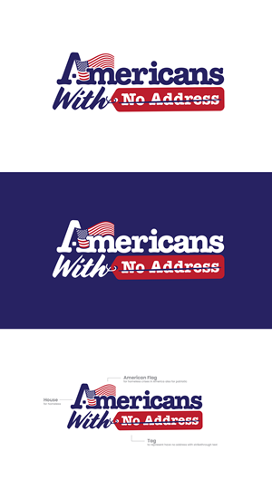 Diseño de Logo por Artya Works para Americans With No Address | Diseño: #31952931