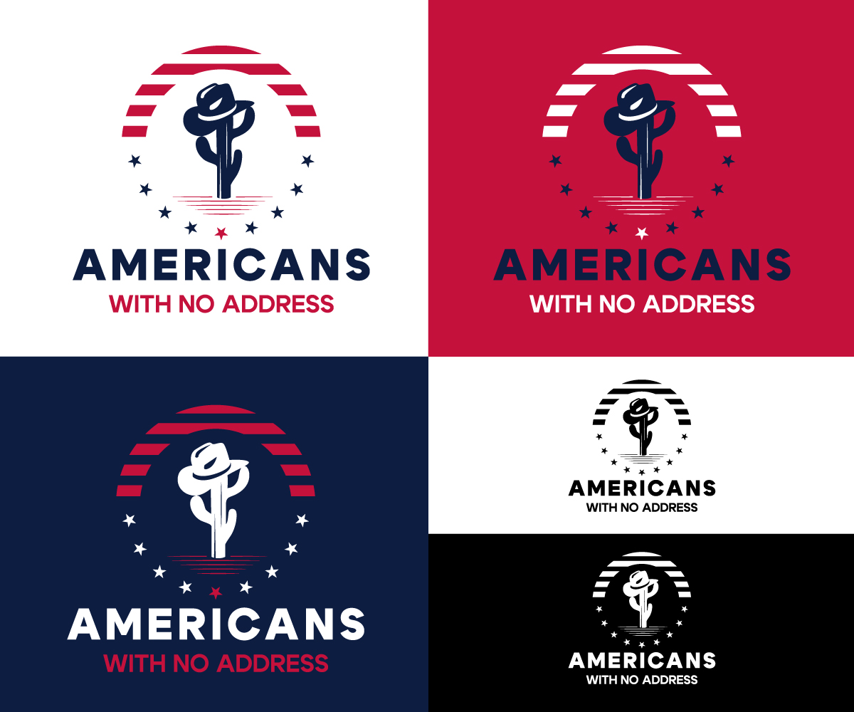 Logo Design by METHODEMAN for Americans With No Address | Design #31952650