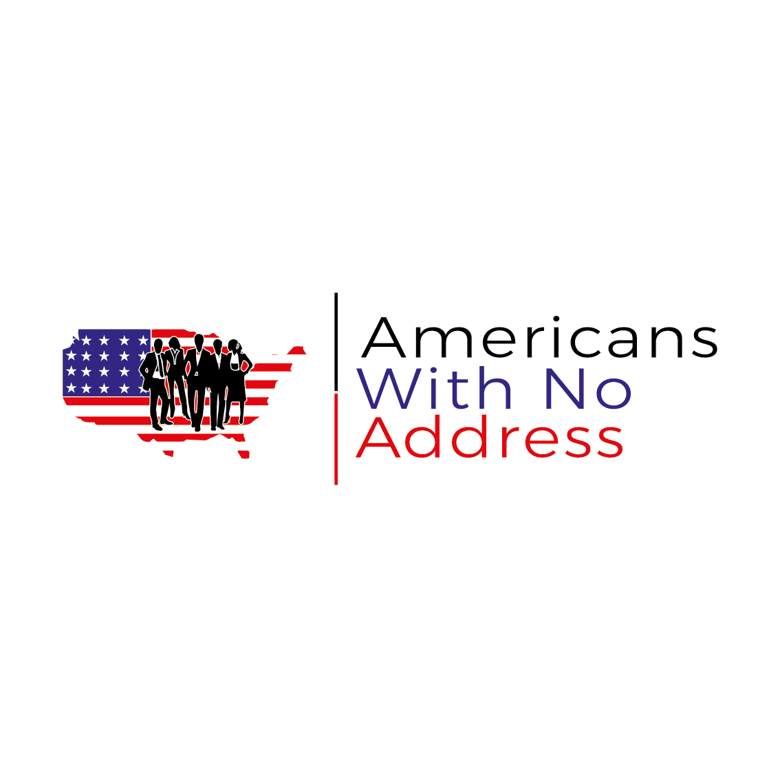 Logo Design by COR for Americans With No Address | Design #31969134